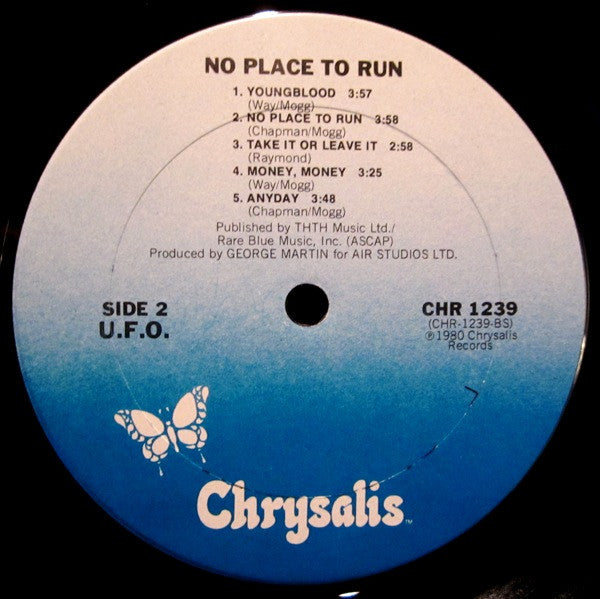 UFO (5) : No Place To Run (LP,Album)
