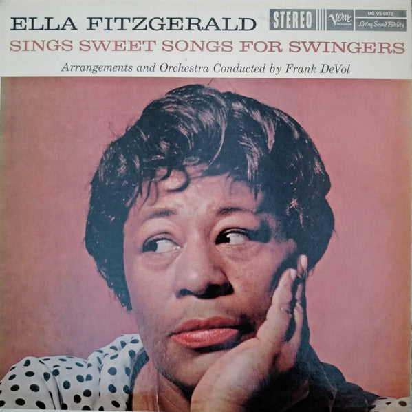 Ella Fitzgerald : Sings Sweet Songs For Swingers (LP,Album,Stereo)