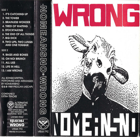 Nomeansno : Wrong (Album)