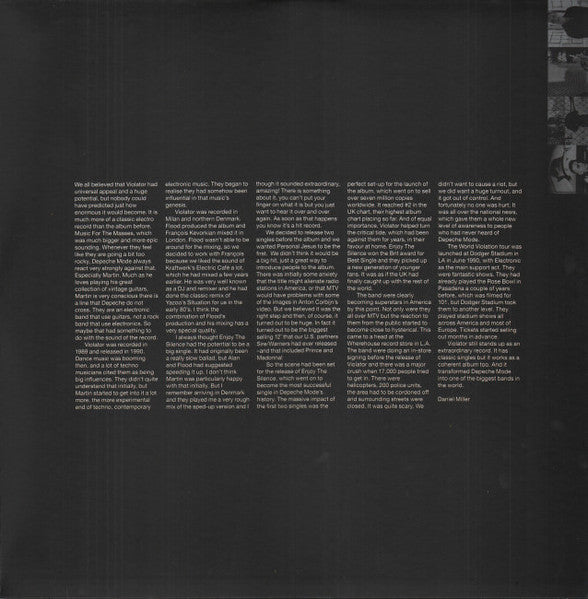 Depeche Mode : Violator (LP,Album,Reissue,Remastered)