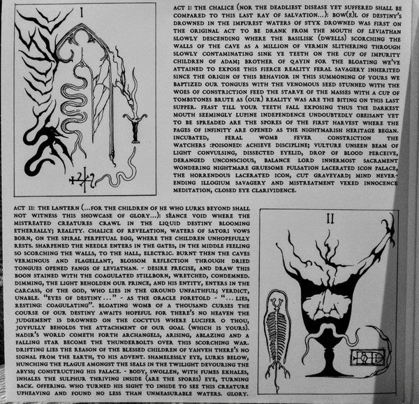 Cthonica : Typhomanteia: Sacred Triarchy Of Spiritual Putrefaction (LP,Album)