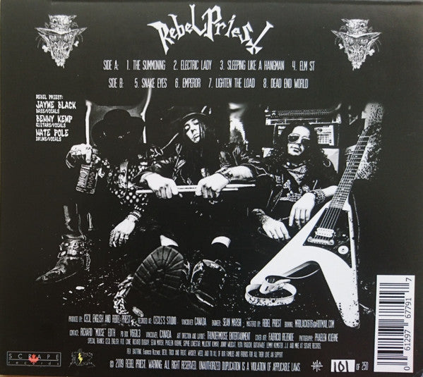 Rebel Priest : R'Lyeh Heavy (Album,Limited Edition,Numbered)