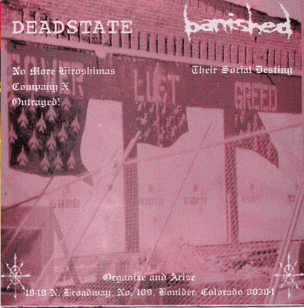 Deadstate / Banished (2) : Deadstate / Banished (7",45 RPM)