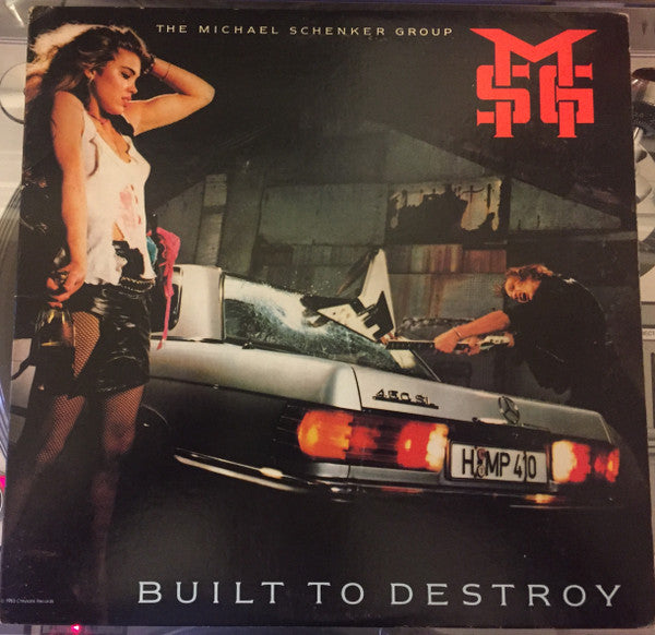 Michael Schenker Group, The : Built To Destroy (LP,Album)