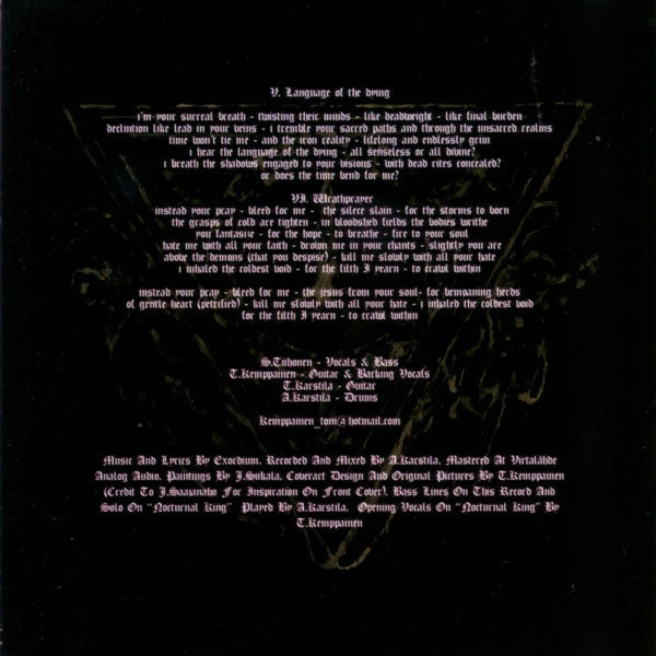 Exordium : In Wrath Principle (Album)