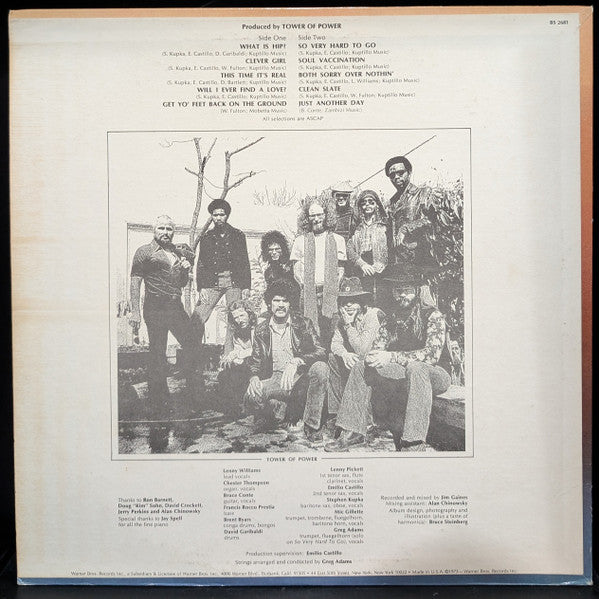 Tower Of Power : Tower Of Power (LP,Album)