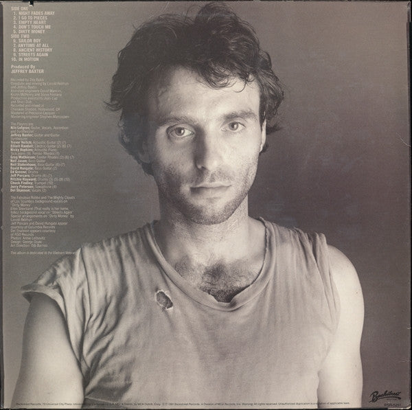 Nils Lofgren : Night Fades Away (LP,Album)