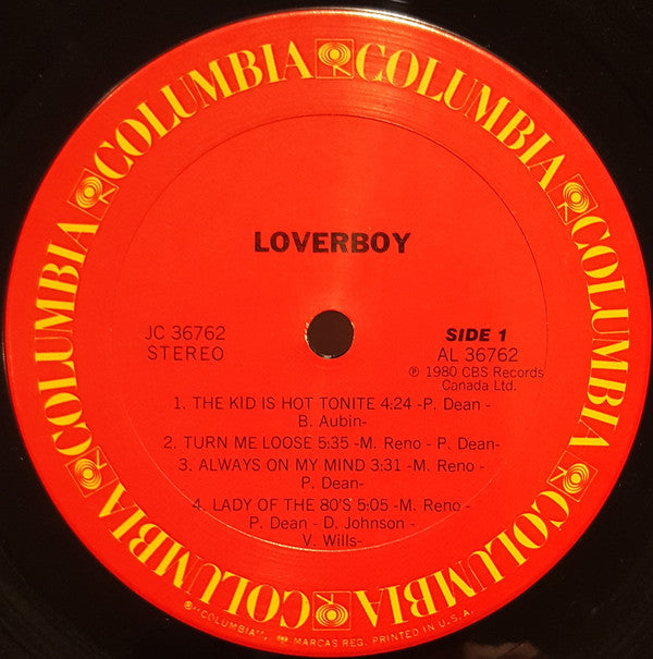 Loverboy : Loverboy (LP,Album)