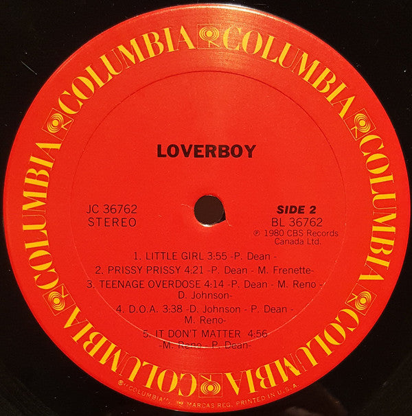 Loverboy : Loverboy (LP,Album)
