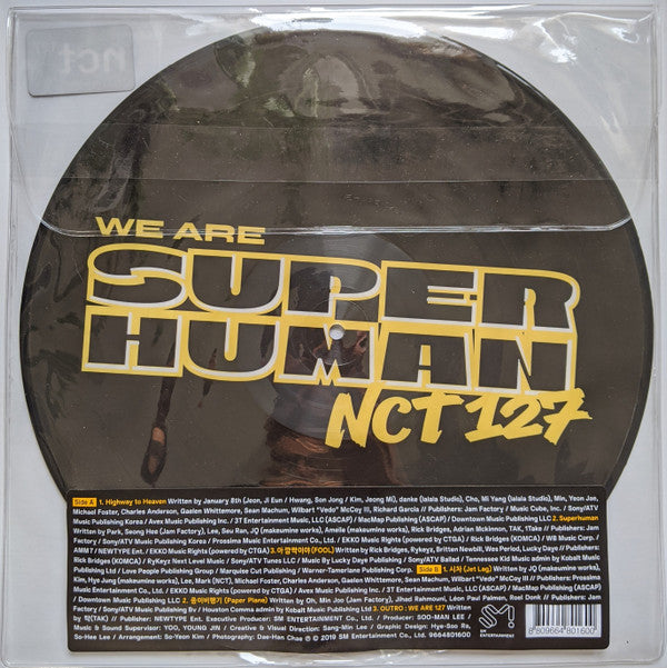 NCT 127 : We Are Superhuman (12",Mini-Album,Limited Edition,Picture Disc)
