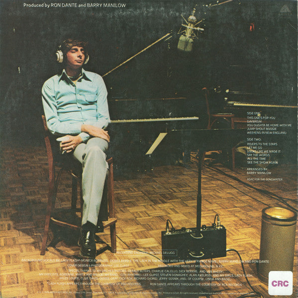 Barry Manilow : This One's For You (LP,Album)