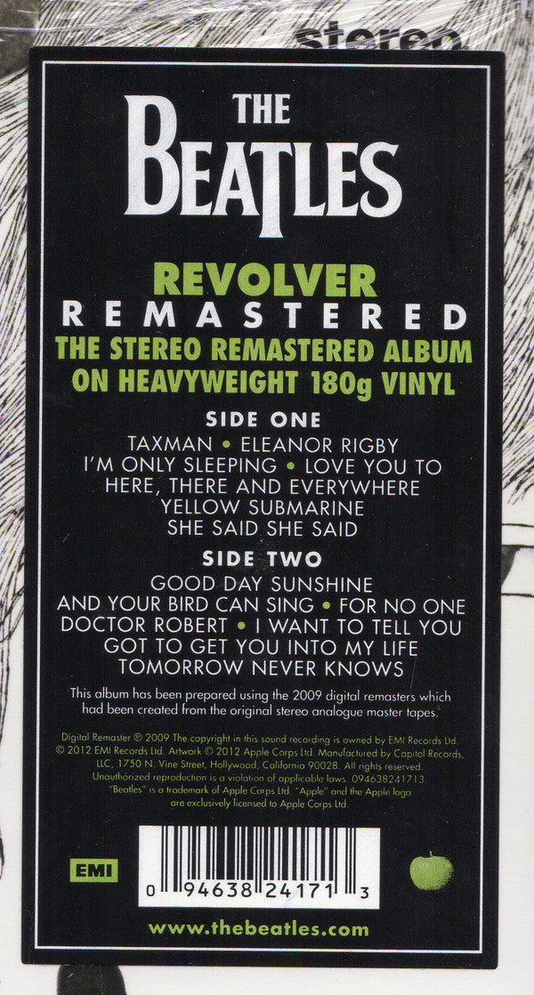 Beatles, The : Revolver (LP,Album,Reissue,Remastered,Stereo)