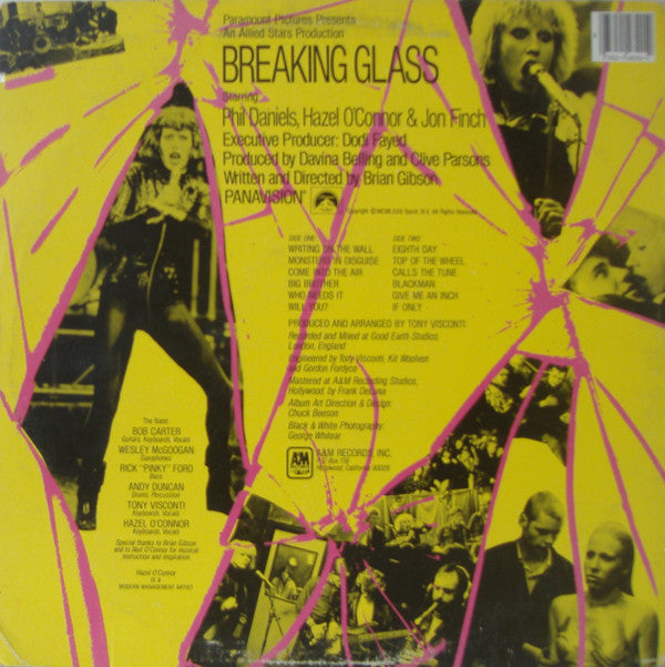 Hazel O'Connor : Breaking Glass (LP,Album,Stereo)