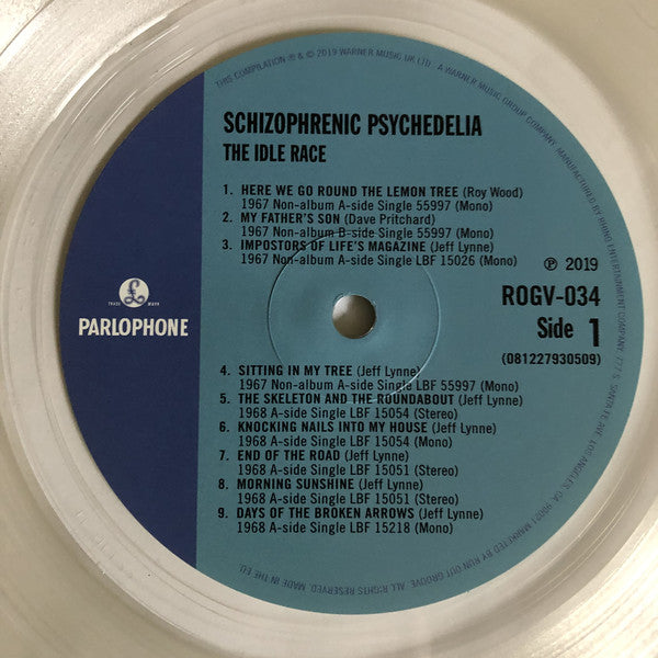 Idle Race, The : Schizophrenic Psychedelia (LP,Compilation,Limited Edition,Numbered,Stereo,Mono)