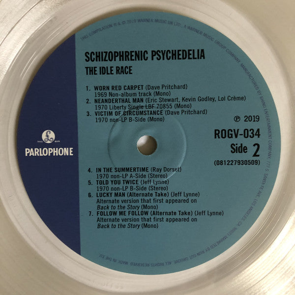 Idle Race, The : Schizophrenic Psychedelia (LP,Compilation,Limited Edition,Numbered,Stereo,Mono)