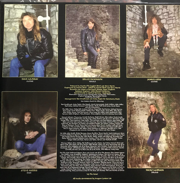Iron Maiden : Fear Of The Dark (LP,Album,Reissue,Remastered,Stereo)