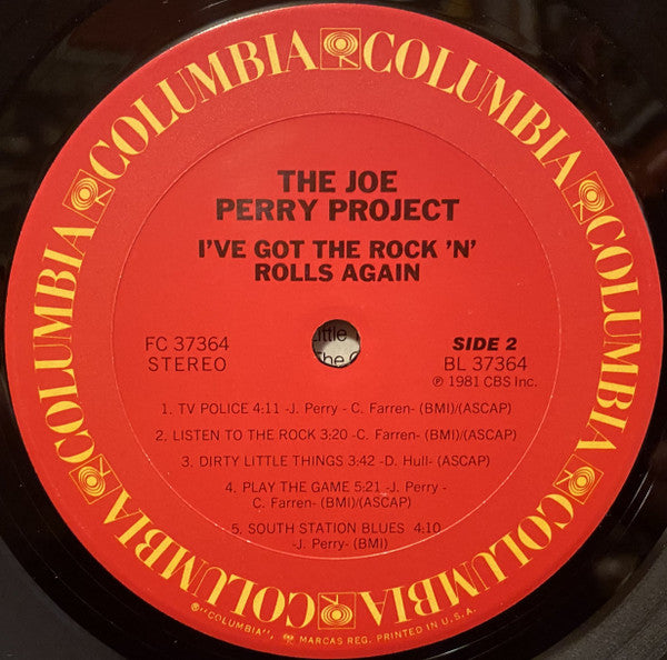 Joe Perry Project, The : I've Got The Rock 'N' Rolls Again (LP,Album)