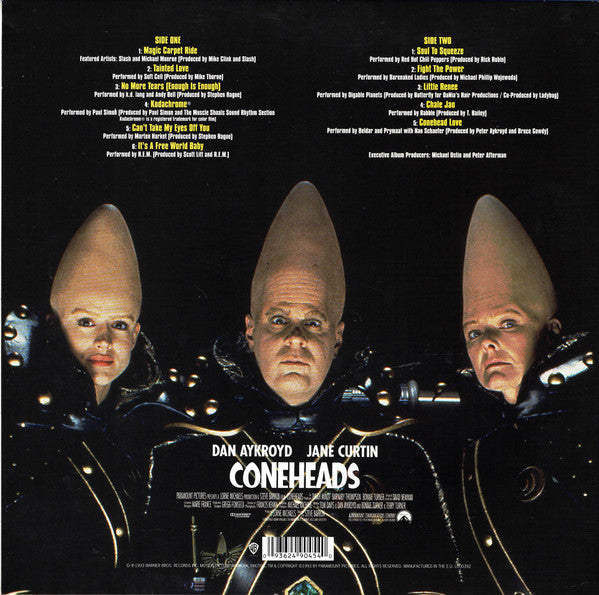 Various : Coneheads (Music From The Motion Picture Soundtrack) (LP,Album,Limited Edition,Reissue,Stereo)