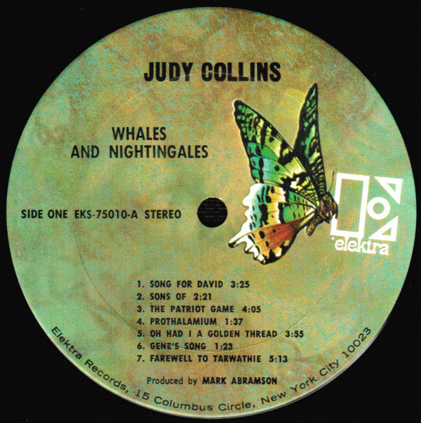 Judy Collins : Whales And Nightingales (LP,Album,Stereo)