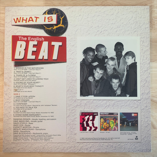 Beat (2), The : What Is Beat? (LP,Compilation,Stereo)