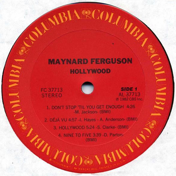 Maynard Ferguson : Hollywood (LP,Album)