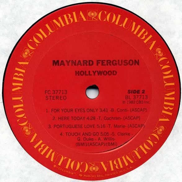 Maynard Ferguson : Hollywood (LP,Album)