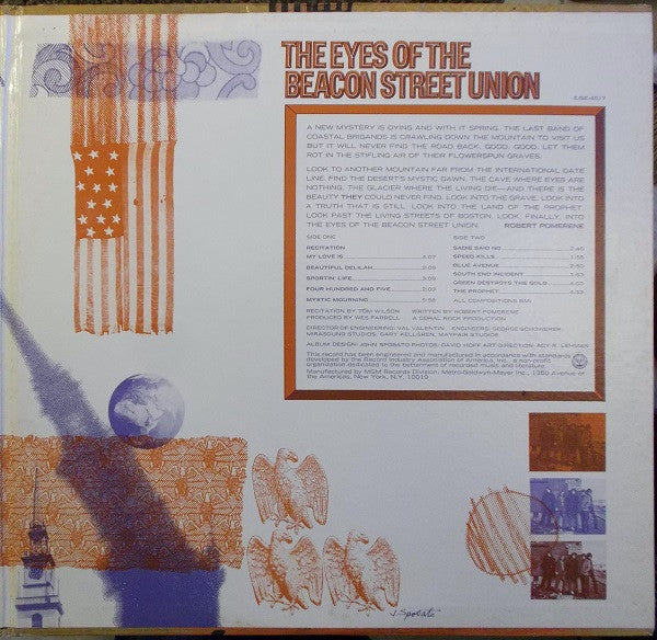 Beacon Street Union : The Eyes Of The Beacon Street Union (LP,Album,Stereo)