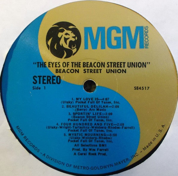 Beacon Street Union : The Eyes Of The Beacon Street Union (LP,Album,Stereo)