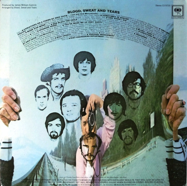 Blood, Sweat And Tears : Blood, Sweat And Tears (LP,Album,Stereo)