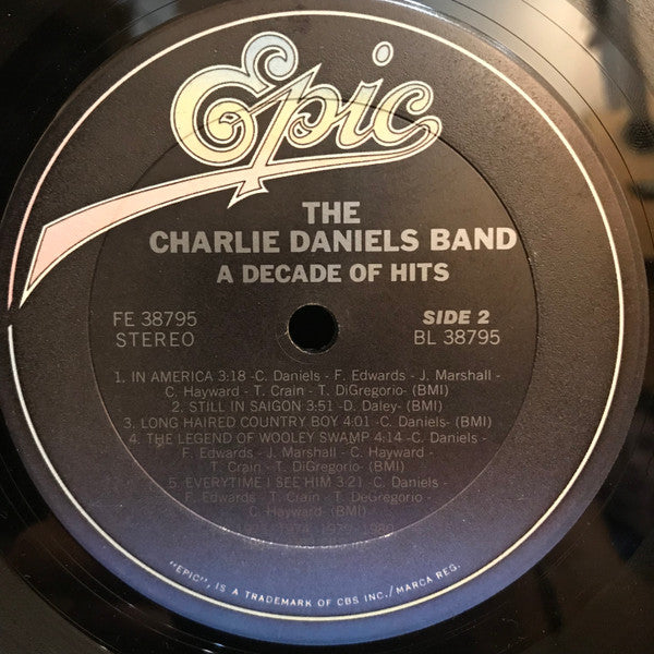 Charlie Daniels Band, The : A Decade Of Hits (LP,Compilation,Stereo)