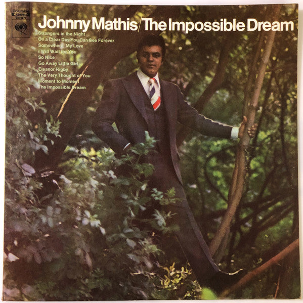 Johnny Mathis : The Impossible Dream (LP,Album,Stereo)