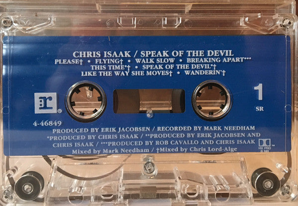 Chris Isaak : Speak Of The Devil (Album)