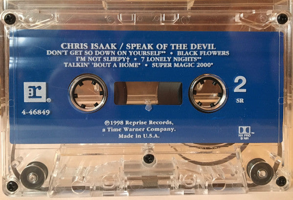 Chris Isaak : Speak Of The Devil (Album)