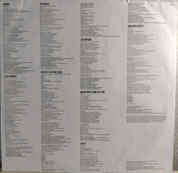 Wham! : Fantastic (LP,Album,Reissue)