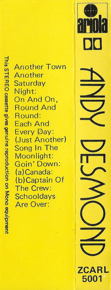 Andy Desmond : Andy Desmond (Album)