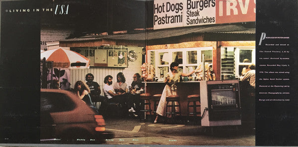 Linda Ronstadt : Living In The USA (LP,Album,Stereo)
