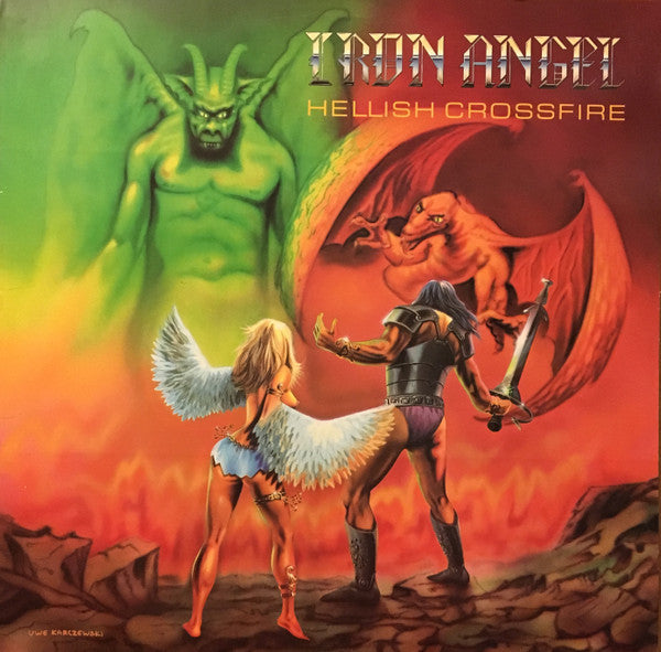 Iron Angel : Hellish Crossfire (LP,Album)