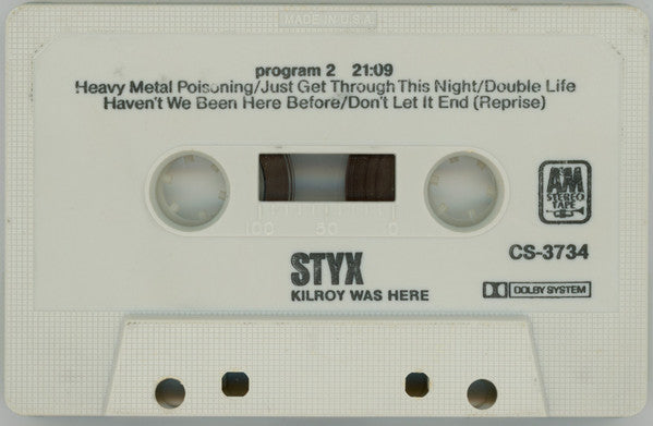 Styx : Kilroy Was Here (Album)