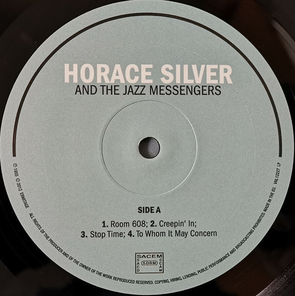 Horace Silver And Art Blakey & The Jazz Messengers : Horace Silver And The Jazz Messengers (LP,Compilation,Limited Edition,Reissue)