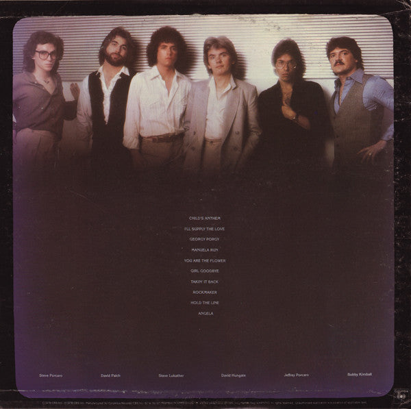 Toto : Toto (LP,Album,Stereo)