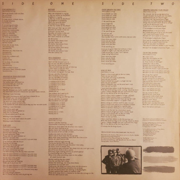 Police, The : Synchronicity (LP,Album)