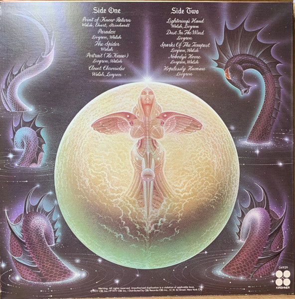 Kansas (2) : Point Of Know Return (LP,Album,Stereo)