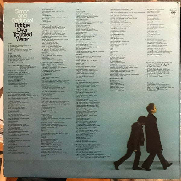 Simon & Garfunkel : Bridge Over Troubled Water (LP,Album,Reissue,Stereo)