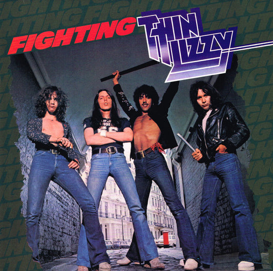 Thin Lizzy : Fighting (LP,Album,Reissue)
