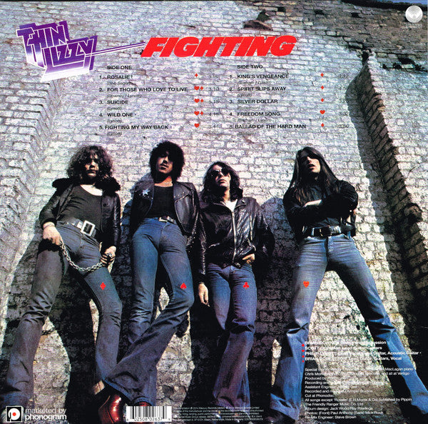 Thin Lizzy : Fighting (LP,Album,Reissue)