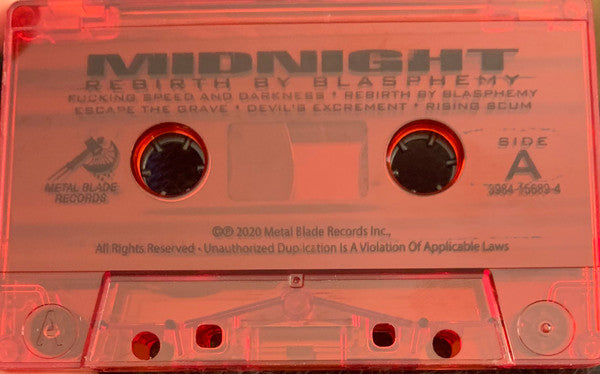 Midnight (9) : Rebirth By Blasphemy (Album,Limited Edition)