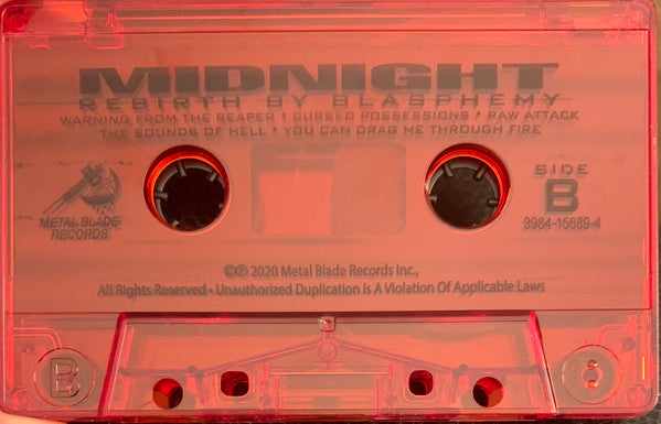Midnight (9) : Rebirth By Blasphemy (Album,Limited Edition)