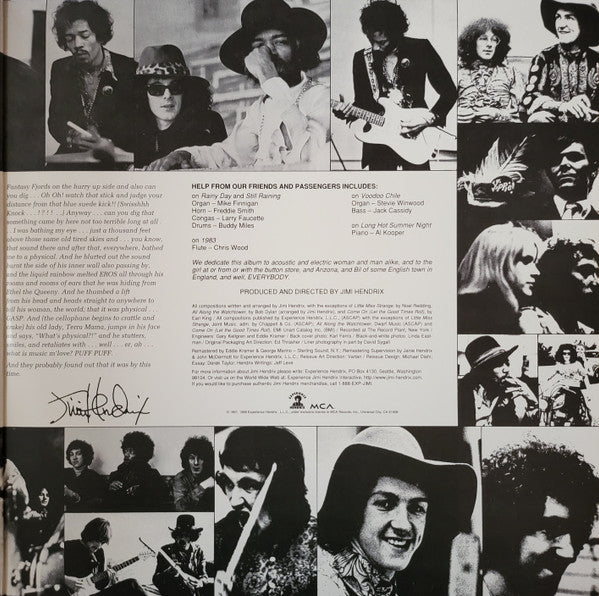 Jimi Hendrix Experience, The : Electric Ladyland (LP,Album,Reissue,Remastered,Stereo)
