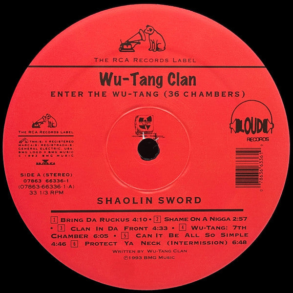 Wu-Tang Clan : Enter The Wu-Tang (36 Chambers) (LP,Album,Reissue)