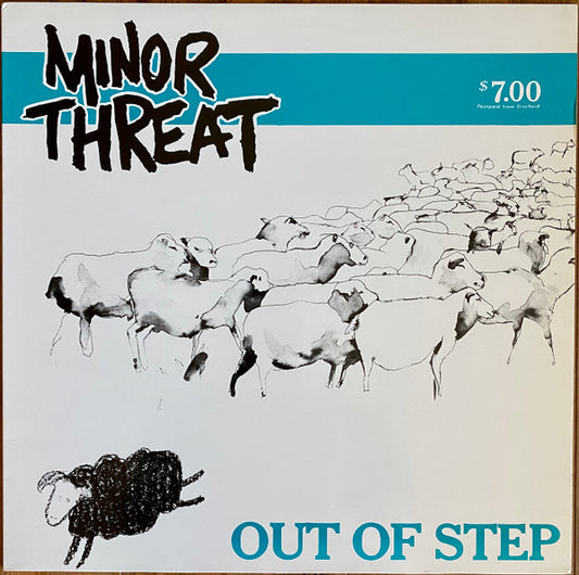 Minor Threat : Out Of Step (12",33 ⅓ RPM,EP,Limited Edition,Reissue,Remastered)